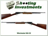 Winchester Model 62A 22 LR or Short 23” Pump Rifle 1942 - Image 1 of 4