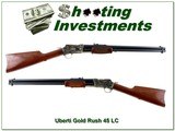 Uberti 1884 Lightning Gold Rush 45 LC 20” Pump Carbine Rifle - 1 of 4