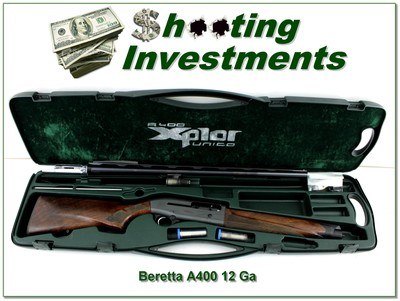 Beretta Model A400 XPL Xplor Unico 12 Ga 26” w Chokes and Case - Image 1 of 4