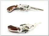 Smith & Wesson Model 30-1 32 S&W 4” Nickel Revolver w Box - 3 of 4