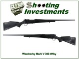 Weatherby Mark V Synthetic 300 Wby Mag 24” Threaded Rifle - Image 1 of 4
