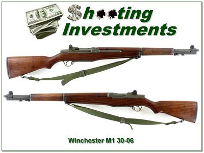 Winchester US Rifle M1 Garand 30 Cal 30-06 WWII Dec 1943 Rifle Exc - Image 1 of 4