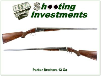 Parker Brothers SXS 12 GA 30” Full Choke Shotgun - Image 1 of 4