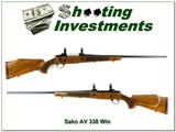 Sako AV Deluxe 338 Win Mag Finland Made w 24.5” Barrel and Rings - Image 1 of 4