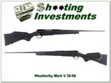 Weatherby Mark V Lightweight 30-06 looks new - 1 of 4