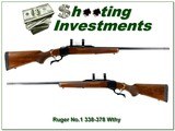 Ruger No.1 B in 338-378 Weatherby Magnum! - 1 of 4