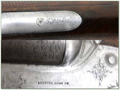 Lefever FE SXS Sidelock 12 Ga Shotgun 30” Mod - Image 4 of 4