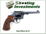 Colt Officers 22 LR Target model made in 1938 Exc Collector! - Image 1 of 4