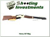 Henry Model H006M Big Boy 357 Mag 38 Spl Golden Lever Gun 20” LNIB - Image 1 of 4