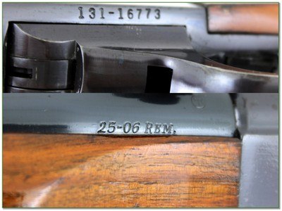 Ruger No. 1 25-06 Pre Warning Red Pad 26” Rifle w Rings 1977 Excellent Wood Figure - Image 4 of 4