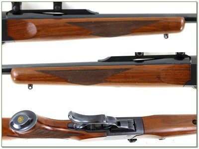 Ruger No. 1 25-06 Pre Warning Red Pad 26” Rifle w Rings 1977 Excellent Wood Figure - Image 3 of 4