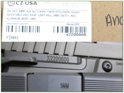 Dan Wesson DWX Match 3.75” 9mm Pistol NIB - Image 4 of 4