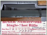 Ruger No. 1 270 Wby Red Pad 26” Rifle w Box Excellent Wood 1987 - 4 of 4