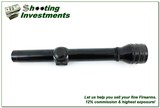 Vintage Redfield 2 3/4x 1” Gloss USA Rifle Scope w Fine Reticle and Caps Excellent - 3 of 4