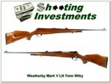 Weatherby Mark V Deluxe Left-Handed 7mm Wthy Mag Exc Cond! - 1 of 4