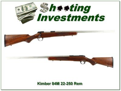 Kimber 84M Varmint 22-250 Walnut and stainless - Image 1 of 4