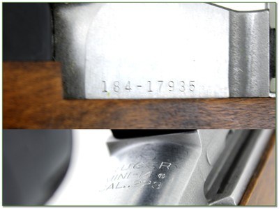 Ruger Mini-14 SS Stainless 223 Rem 20” w Scope 1983 - Image 4 of 4