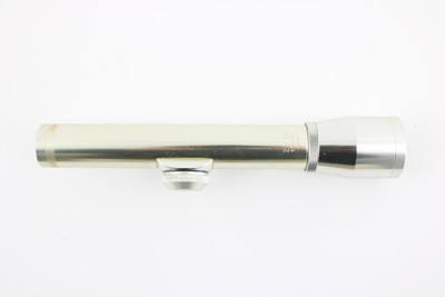 Nikon 2x20 Japan Stainless Chrome Silver Scout Handgun Scope w Covers and Duplex Reticle Rare - Image 4 of 4