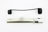Nikon 2x20 Japan Stainless Chrome Silver Scout Handgun Scope w Covers and Duplex Reticle Rare
