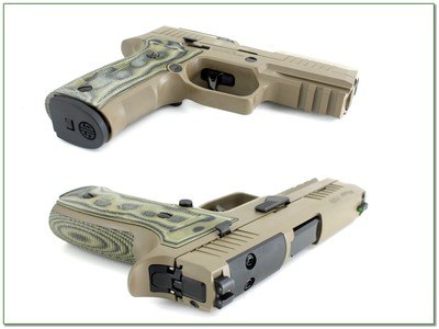 Sig Sauer Custom Works P320 3.9” 9mm FDE Scorpion LNIC - Image 3 of 4
