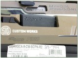Sig Sauer Custom Works P320 3.9” 9mm FDE Scorpion LNIC - Image 4 of 4