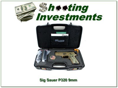 Sig Sauer Custom Works P320 3.9” 9mm FDE Scorpion LNIC - Image 1 of 4