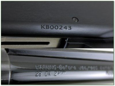 Mossberg Model SA-28 28 Ga Shotgun 28” w Chokes LNIC Appears Unfired - Image 4 of 4