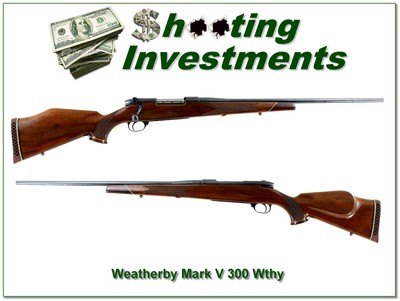Weatherby Mark V Deluxe 300 Wby Mag 24” Rifle - Image 1 of 4