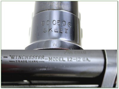 Winchester Model 12 Skeet made in 1941 beautiful wood Exc Cond! - Image 4 of 4