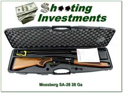 Mossberg Model SA-28 28 Ga Shotgun 28” w Chokes LNIC Appears Unfired - Image 1 of 4