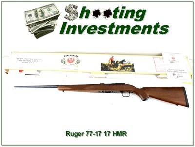 Ruger Model 77/17 17 HMR 50th Year 1999 Rifle 22” LNIB Appears Unfired - Image 1 of 4