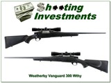 Weatherby Vanguard Synthetic 300 Wby Mag 24” Rifle w Leupold VX II - Image 1 of 4