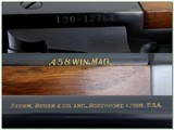 Ruger No. 1 Tropical 458 Win Mag Pre Warning 24” Rifle 1974 Excellent - Image 4 of 4