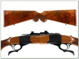 Ruger No. 1 Tropical 416 Rem Mag Red Pad 24” Rifle w Rings 1993 Near New - 2 of 4