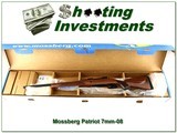 Mossberg Patriot 7mm-08 Rem Bantam Walnut 20” Fluted LNIB - Image 1 of 4