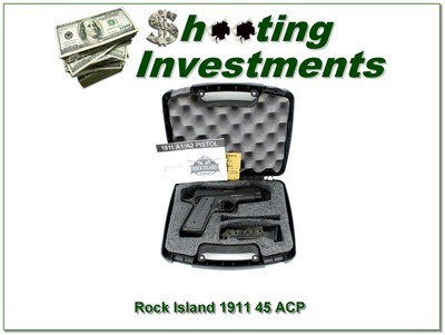 Rock Island Armory M1911 A1 45 ACP Rock Ultra CS Tact II 3.5” Pistol NNIB - Image 1 of 4