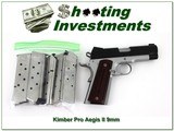 Kimber Pro Aegis II 9mm Custom Shop 4” 6 Magazines - Image 1 of 4