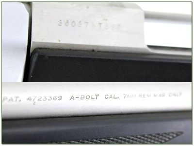 Browning A Bolt II 7mm Rem Stainless Stalker 26” w BOSS - Image 4 of 4