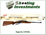 Ruger No. 1 A Light Sporter 200th Liberty Year 270 Win Red Pad 22” Rifle 1976 LNIB - 1 of 4