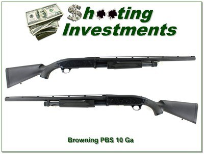 Browning BPS 10 Ga Stalker Enhanced Engraved 26” Invector Shotgun - Image 1 of 4