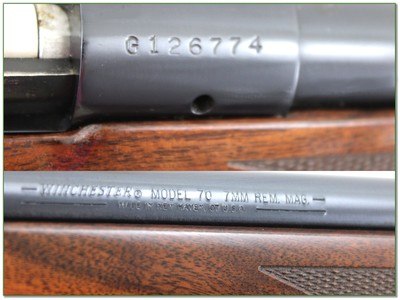 Winchester Model 70 Classic Sporter New Haven 7mm Rem with BOSS - Image 4 of 4