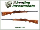 Ruger Model M77 7x57 Lightweight Laminate 22” Rifle 1984 Excellent - 1 of 4
