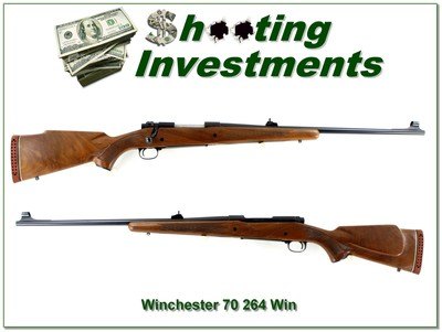 Winchester Model 70 264 Win Mag 24” Rifle 1968 Excellent - Image 1 of 4