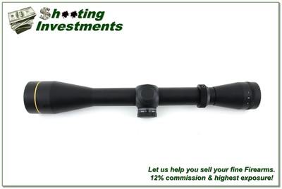 Leupold VX-II 3-9x40mm Matte Rifle Scope w Duplex Reticle, Covers, and Turret - Image 3 of 4