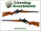 Marlin Model 336 35 Rem JM Marked 20” Lever Rifle 1974 Made w Rings - 1 of 4