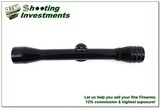 Vintage Redfield Fixed 4x Gloss Rifle Scope USA w Duplex Reticle - 1 of 4