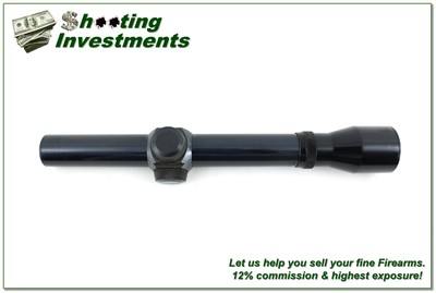 Vintage Weaver K3-1 3x USA Steel Rifle Scope w Rare Post Reticle Excellent - Image 3 of 4