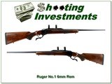 Ruger No. 1 B 6mm Rem 26” Rifle w Rings 1999 - 1 of 4