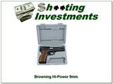 Browning High Power 9mm Belgium 5” Excellent 1976 w Case - 1 of 4