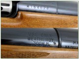 Weatherby Mark V Deluxe 300 Wby Mag 26” Rifle Extra Nice Wood - Image 4 of 4